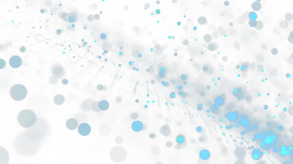 Blue Bokeh Light Background with Sparkles PNG. Stock royalty free
