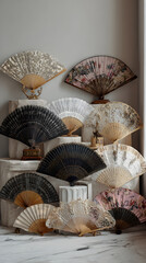 Nostalgic Elegance: A Collection of Exquisite Vintage Fans