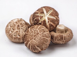 Jamur Shitake. Shiitake mushrooms (Lentinula edodes) are a type of mushroom that is popular in Asian cuisine.