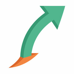 green and red arrows