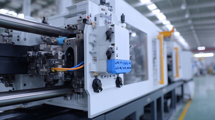 Automated Material Transport Robot in Factory 