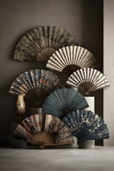 Nostalgic Elegance: A Collection of Exquisite Vintage Fans