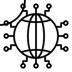 Worldwide Network Icon