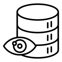 Database Vision Icon