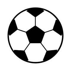 Fototapeta premium soccer ball on white background