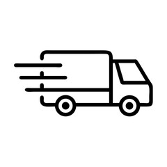 truck icon vector