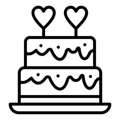 Wedding Cake Icon