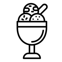 Obraz premium Icecream Icon