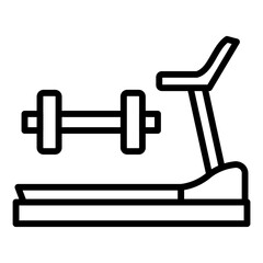 Gym Equipment Icon