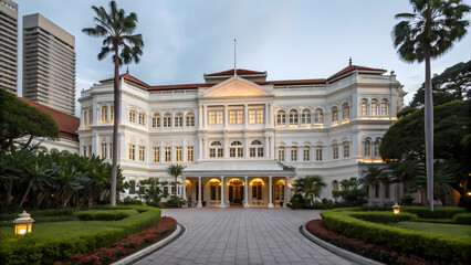 Explore singapore istana presidential palace architecture travel destination and gardens landmark building