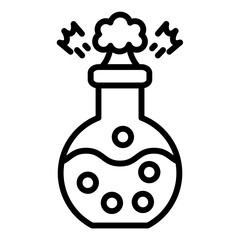 Chemical Reaction Icon