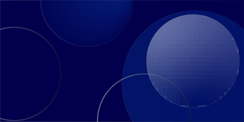 Abstract blue geometric background. Dynamic shapes composition. Eps10