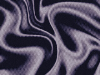 Elegant Draped Silk Fabric Texture Luxurious Deep Purple Swirls and Flowing Waves