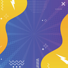 Naklejka premium Abstract geometric background