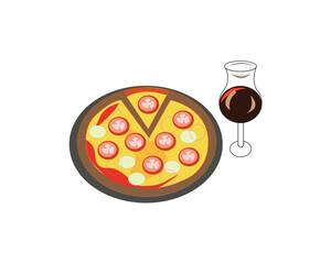 PIZZA VECTOR LOGO