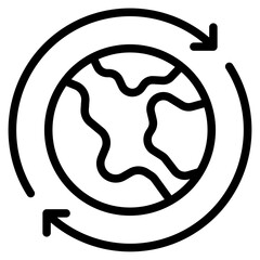  network, earth, internet, world globe icon in vector illustration