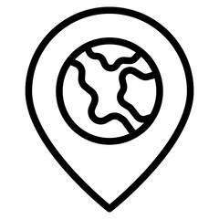  network, earth, internet, world globe icon in vector illustration