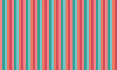 Seamless colorful striped abstract background. Vertical rainbow stripe pattern. EPS10 vector illustration. Multicolor stripes for wallpaper, background, wrapping paper, backdrop, poster etc.