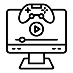 Streaming Platform Icon
