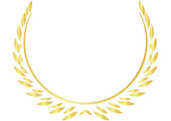 Obraz premium Golden Winged Emblem with Luxury Heraldic Badge png