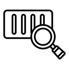 Cargo Inspection Icon