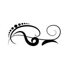 vector illustration of a tribal tattoo