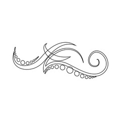 vector illustration of an abstract background with waves