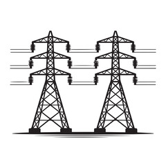 Two steaming mugs of hot beverage one filled black silhouette and one outlined white cup with steam rising