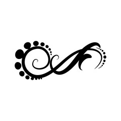 abstract floral background vector