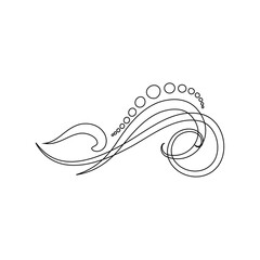 abstract floral background vector