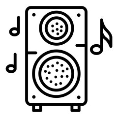 New Year Speaker Icon