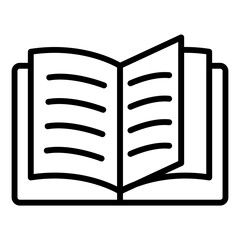 Open Book Icon