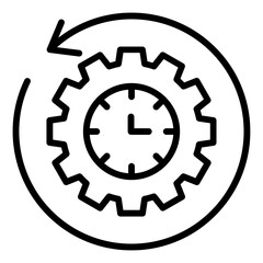 Time Management Icon