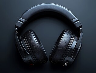 Black Wireless Headphones Studio Quality Listening Experience