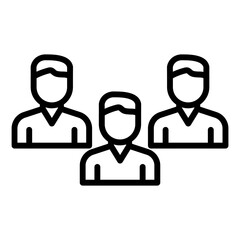 Three User Icon