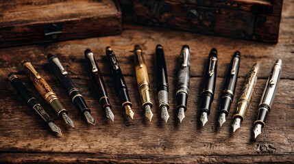 Timeless Elegance: The Artistry of Vintage Writing Instruments