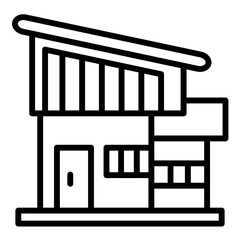 Modern House Icon