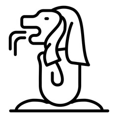 Merlion Icon