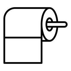 Toilet Paper Icon
