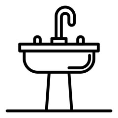Obraz premium Sink Icon