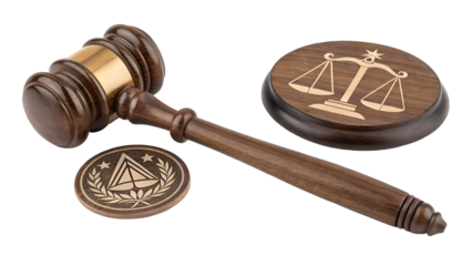 Explore judge gavel law justice legal system court wooden gavel and scales of justice symbol concept idea isolated on transparent white background png