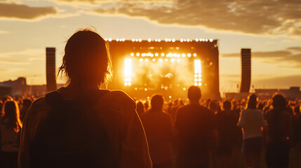 Vibrant Music and Youth Culture at Primavera Sound Festival in Spain