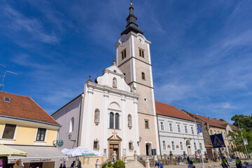 Saint Anne’s Churchn in Križevci, Croatia