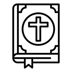 Fototapeta premium Bible Icon