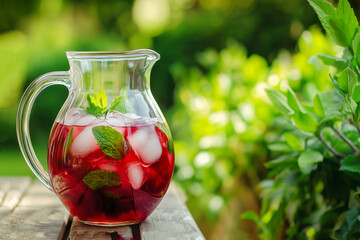 Fresh fruit beverage, sangria