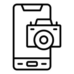 Smartphone Camera Icon