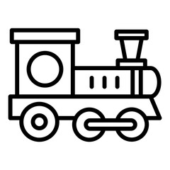 Obraz premium Train Icon