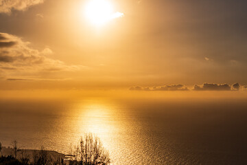Atardecer en la Corujera, Isla de Tenerife.