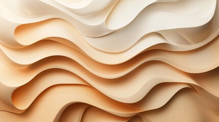Obraz premium Abstract background with overlapping shades of tan gradient