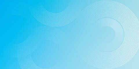 Minimalist banner background blue gradations abstract memphis circle shape.modern .vector eps 10